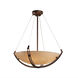 3form LED 28 inch Dark Bronze Pendant Ceiling Light
