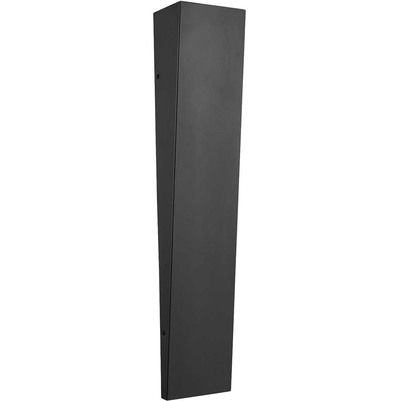 Corwin Family 28 inch Matte Black Outdoor Wall Sconce in 4" D x 5.5" W x 28" H, EVOLV