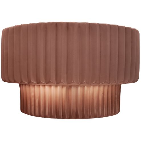 Ambiance LED 10 inch Canyon Clay Wall Sconce Wall Light