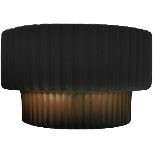 Ambiance LED 10 inch Carbon Matte Black Wall Sconce Wall Light