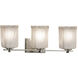 Veneto Luce LED 24.75 inch Brushed Brass Bath Bar Wall Light