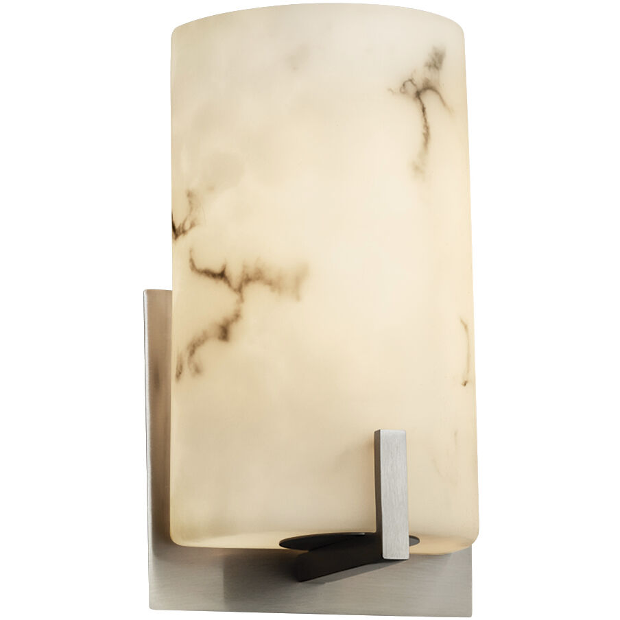 Lumenaria Wall Sconce Wall Light in 700 Lm LED, Brushed Nickel