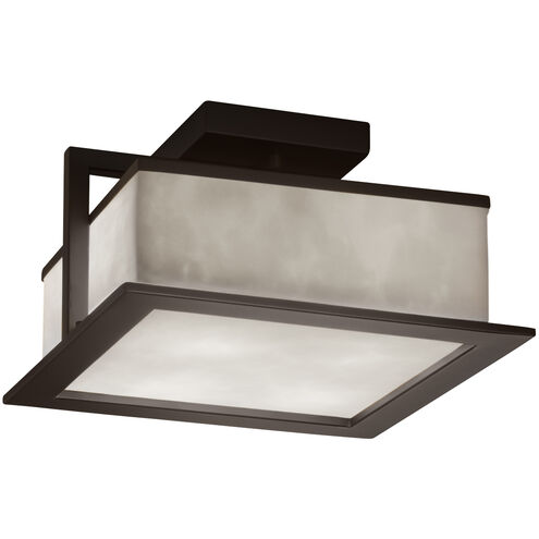 Clouds Laguna LED 12 inch Dark Bronze Flush Mount Ceiling Light