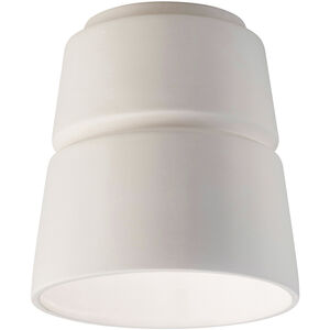 Radiance Collection 1 Light 7.5 inch Bisque Outdoor Flush-Mount