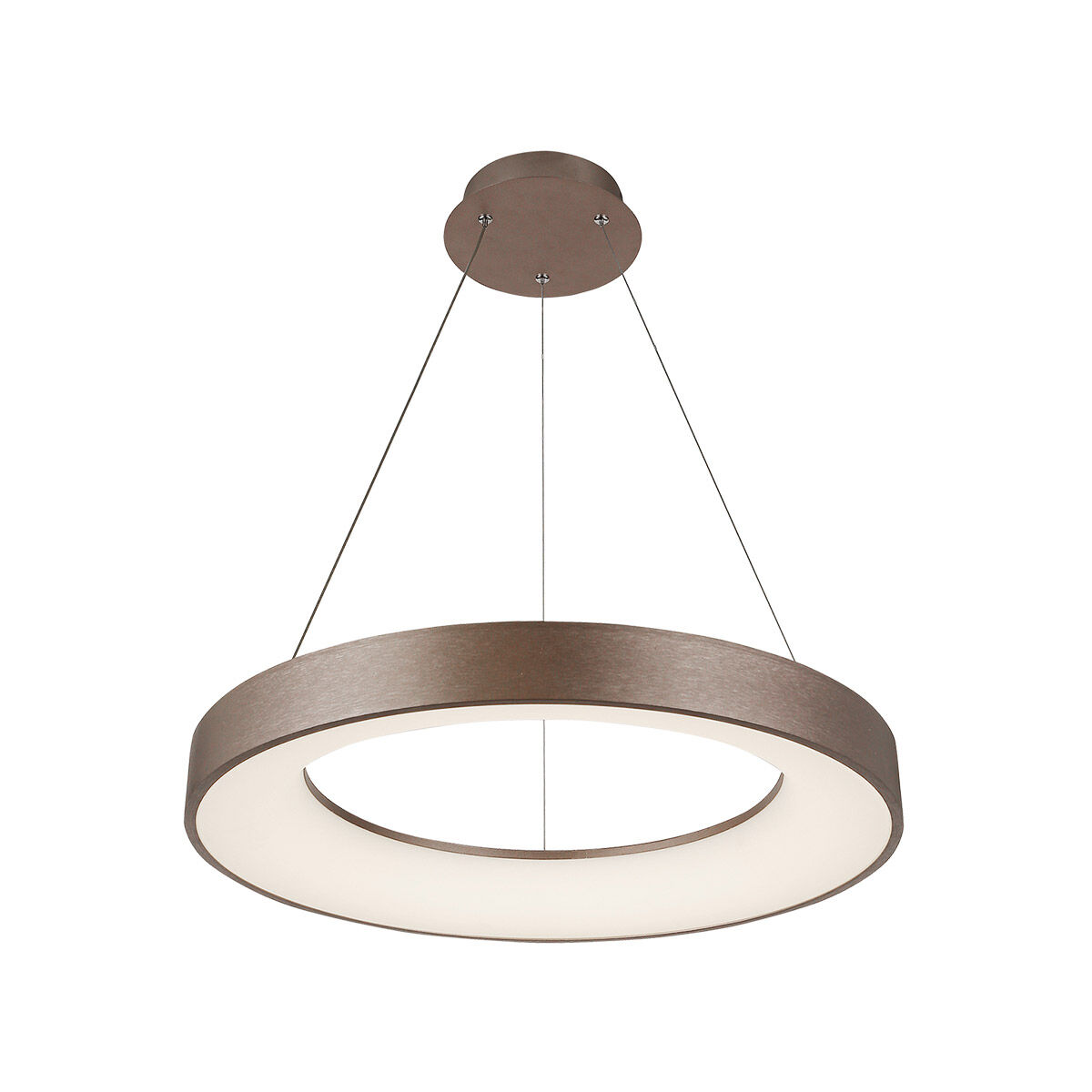 Justice Design ACR 4060 OPAL LTBZ EVOLV LED 15 inch Light Bronze Pendant Ceiling Light Sway Family