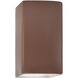 Ambiance LED 13.5 inch Canyon Clay Outdoor Wall Sconce in 1000 Lm LED