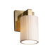Limoges LED 4.75 inch Brushed Nickel Wall Sconce Wall Light in 700 Lm LED, Pleats, Modular