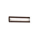 Fusion LED 21.5 inch Dark Bronze Vanity Light Wall Light in Weave Fusion