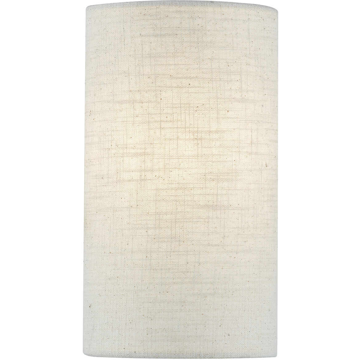 Textile Collection 1 Light 5.5 inch Cream and White ADA Wall Sconce Wall Light in 4" D x 5.5" W x 10" H, EVOLV