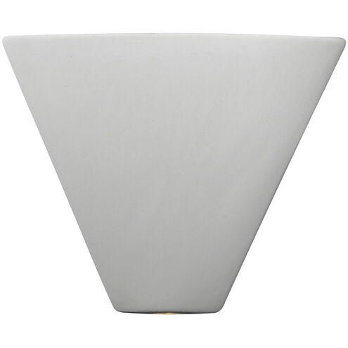 Ambiance Trapezoid LED 12.5 inch Hammered Pewter Corner Wall Sconce Wall Light