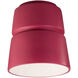 Radiance Collection LED 7.5 inch Cerise Flush-Mount Ceiling Light