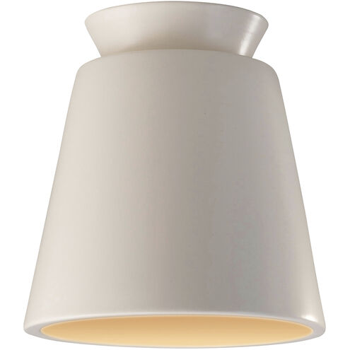 Radiance Collection LED 7.5 inch Matte White/Champagne Gold Flush-Mount Ceiling Light