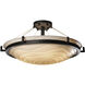Porcelina 6 Light 27.00 inch Semi-Flush Mount