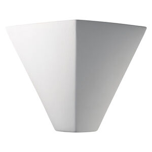 Ambiance Trapezoid 1 Light 12 inch Bisque ADA Wall Sconce Wall Light