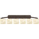 LumenAria 6 Light 56.00 inch Bathroom Vanity Light