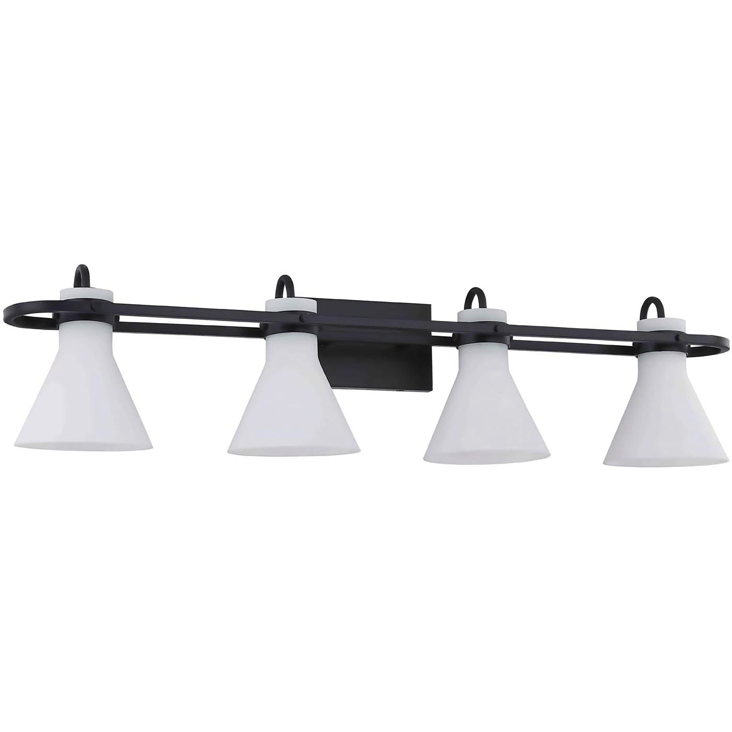 Fusion Collection - Ludlow 35.5 inch Matte Black Bath Bar Wall Light