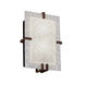 3form 2 Light 8.5 inch Dark Bronze ADA Wall Sconce Wall Light