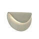Ambiance Collection - Petal Wall Sconce Wall Light in Celadon Green Crackle, Form+Finish+Function