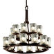Veneto Luce LED 33 inch Dark Bronze Chandelier Ceiling Light