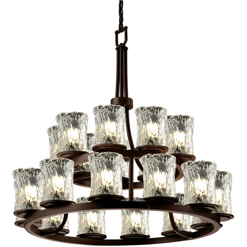Veneto Luce LED 33 inch Dark Bronze Chandelier Ceiling Light
