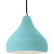 Radiance LED 11.5 inch Reflecting Pool and Brushed Nickel Pendant Ceiling Light