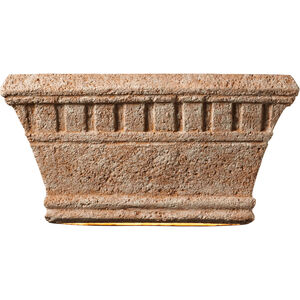 Tuscan Garden LED 19 inch Greco Travertine Wall Sconce Wall Light