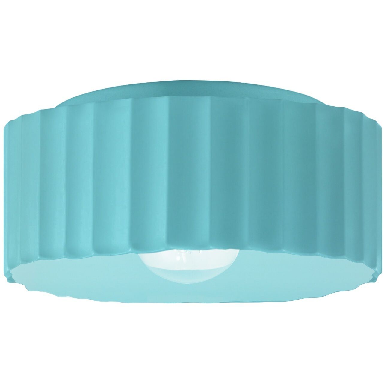 Radiance 1 Light 13 inch Reflecting Pool Flush Mount Ceiling Light
