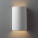 Ambiance Collection Wall Sconce Wall Light in Bisque, Incandescent, Small