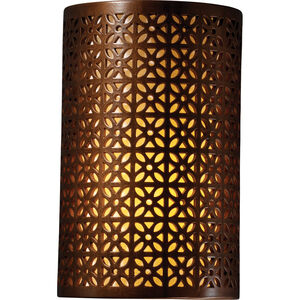 Ambiance 1 Light 6.25 inch Terra Cotta Wall Sconce Wall Light