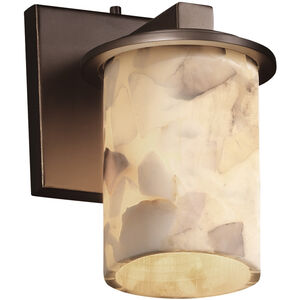 Alabaster Rocks LED 5 inch Polished Chrome Wall Sconce Wall Light in 700 Lm LED, Dakota