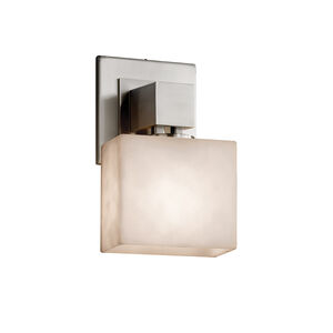 Clouds 1 Light 6.5 inch Polished Chrome ADA Wall Sconce Wall Light in Oval, Incandescent
