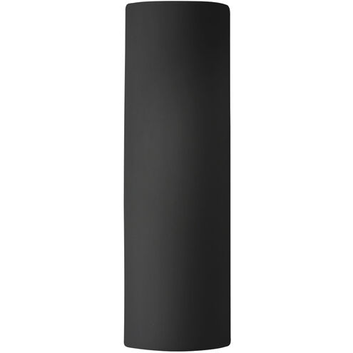 Ambiance Tube LED 5.25 inch Carbon Matte Black ADA Wall Sconce Wall Light