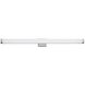 Acryluxe Collection - Mio 1 Light 48 inch Brushed Nickel Bath Vanity Light Wall Light