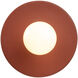 Radiance Collection 1 Light 8 inch Canyon Clay Pendant Ceiling Light