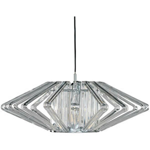 Bohemia Collection - Columba Family LED 29 inch Polished Chrome Chandelier Ceiling Light in Clear Crystal