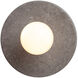 Radiance Collection 1 Light 8 inch Concrete Pendant Ceiling Light