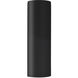Ambiance 1 Light 17 inch Gloss Black Outdoor Wall Sconce in Incandescent, Gloss Black/Matte White