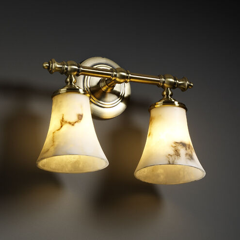 LumenAria LED 14.25 inch Polished Chrome Bath Bar Wall Light in 1400 Lm LED, Tradition