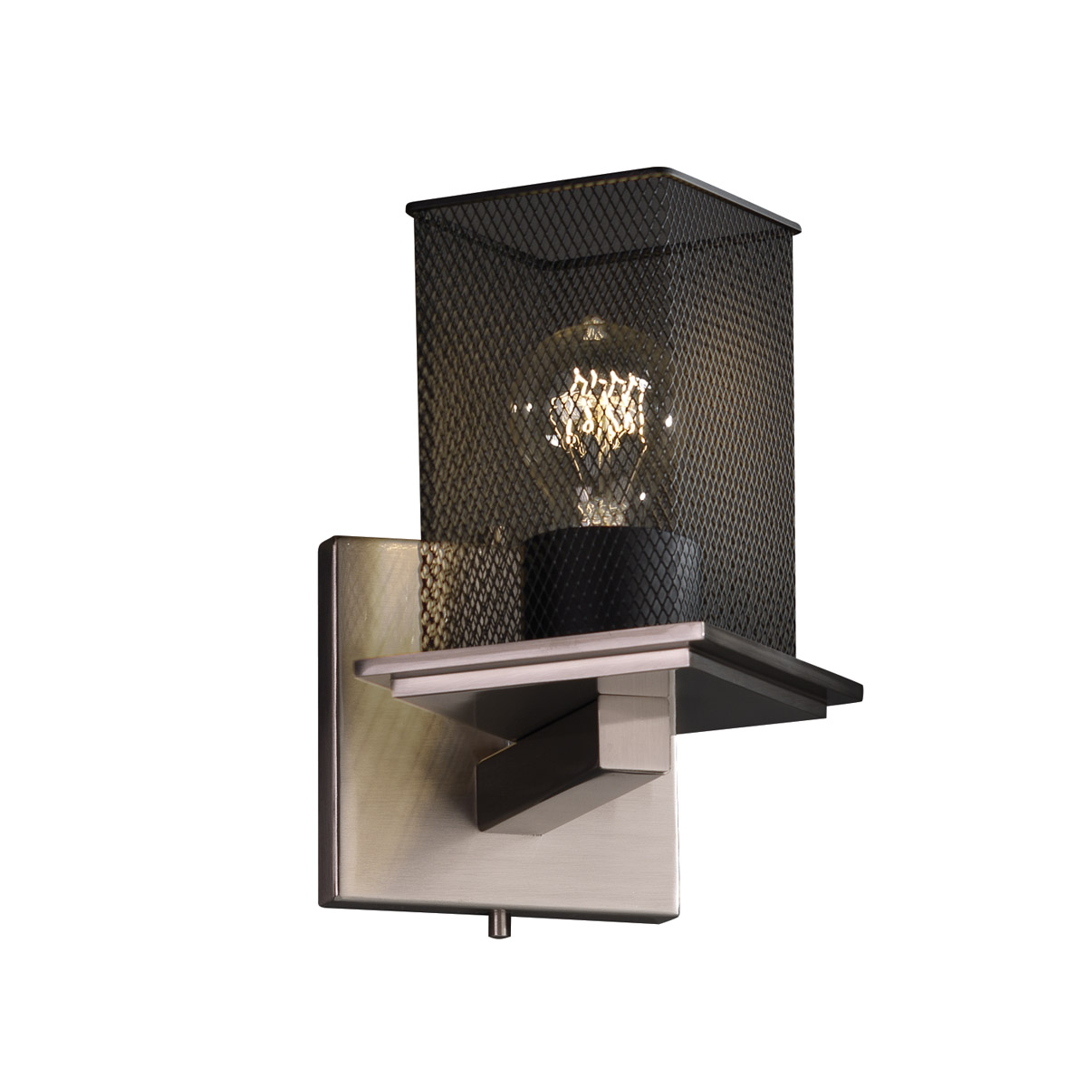 Montana 1 Light 7 inch Brushed Nickel Wall Sconce Wall Light