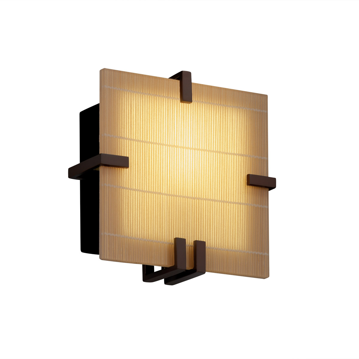 3form 1 Light 8.5 inch Dark Bronze ADA Wall Sconce Wall Light