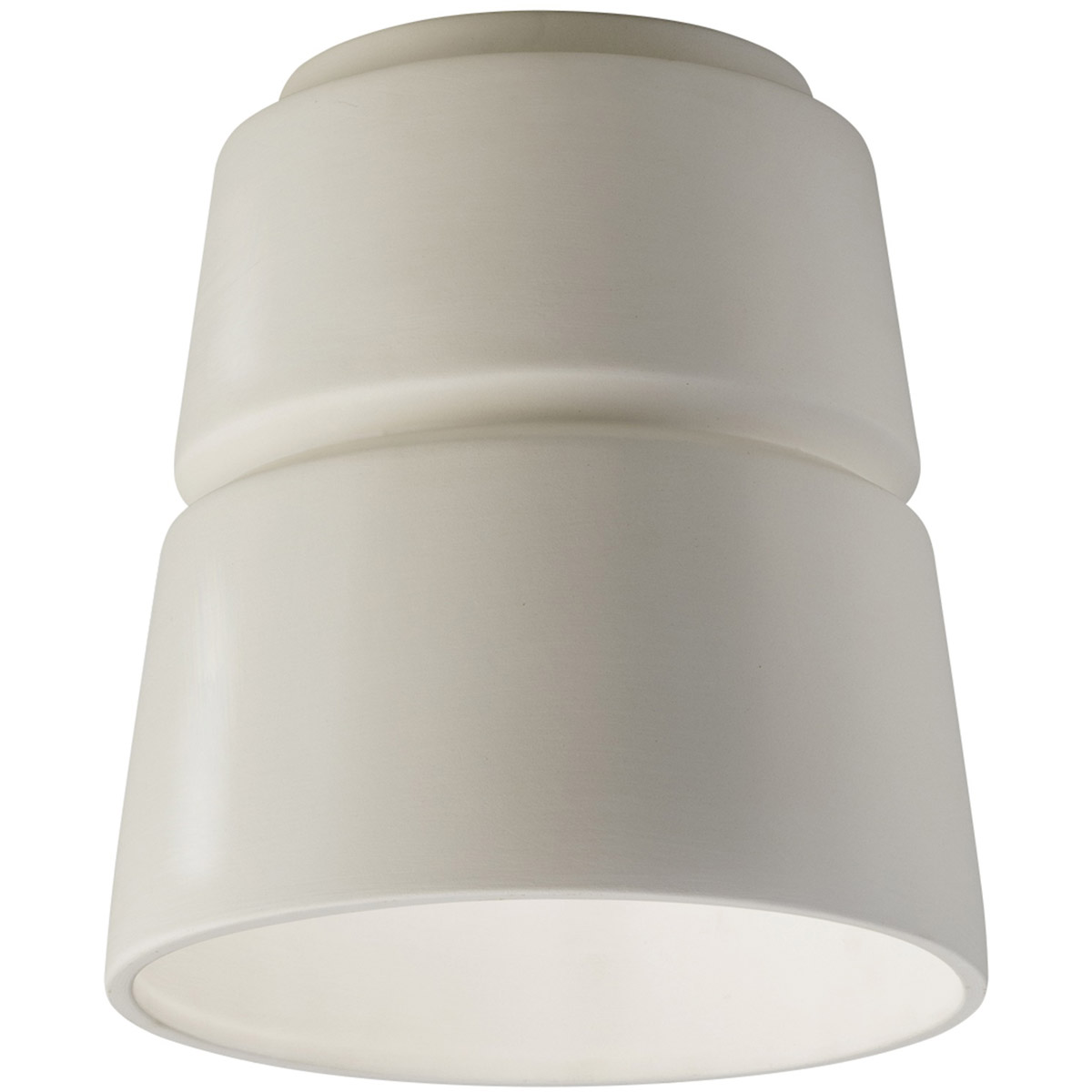 Radiance Collection LED 7.5 inch Tierra Red Slate Flush-Mount Ceiling Light