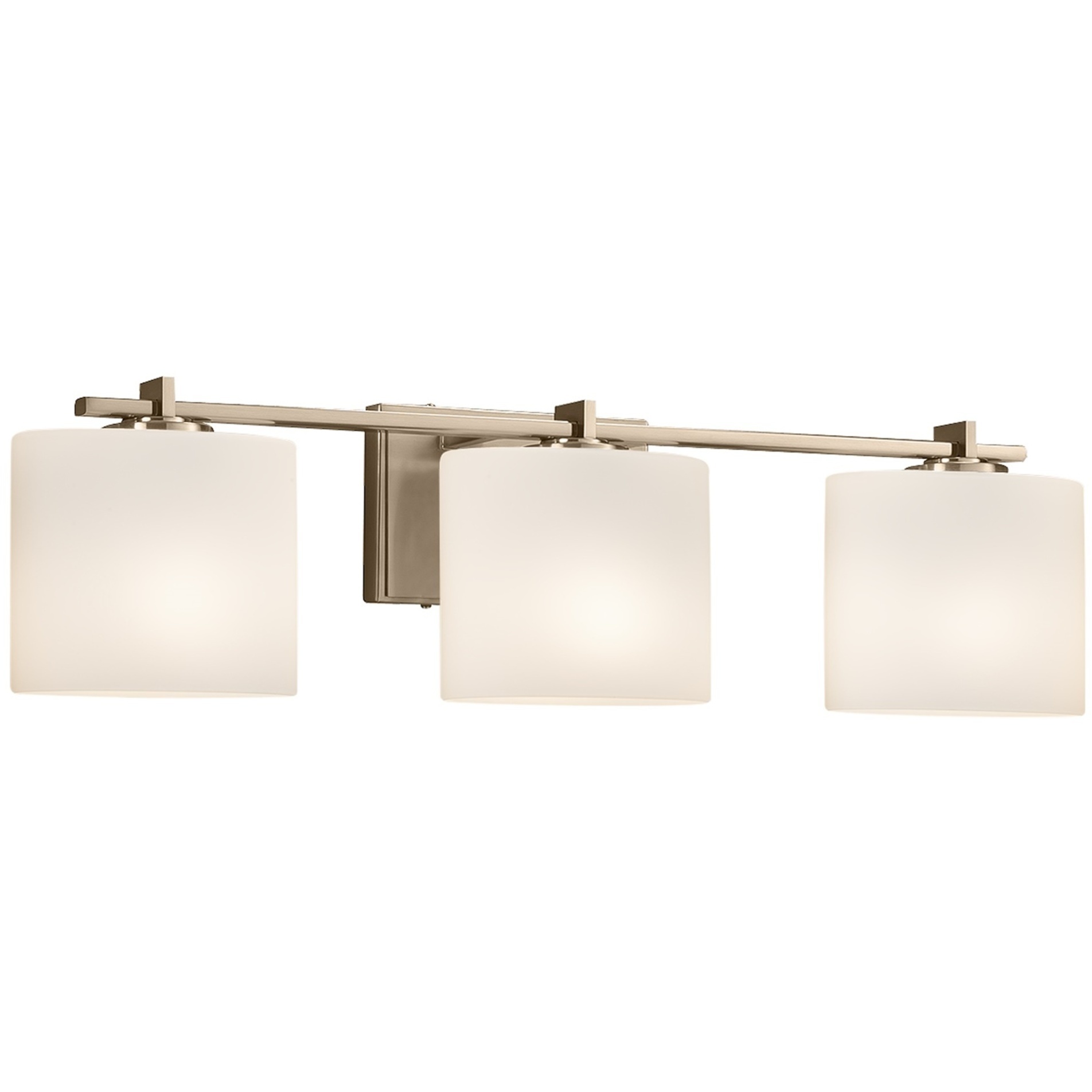 Fusion LED 26.75 inch Brushed Brass Bath Bar Wall Light
