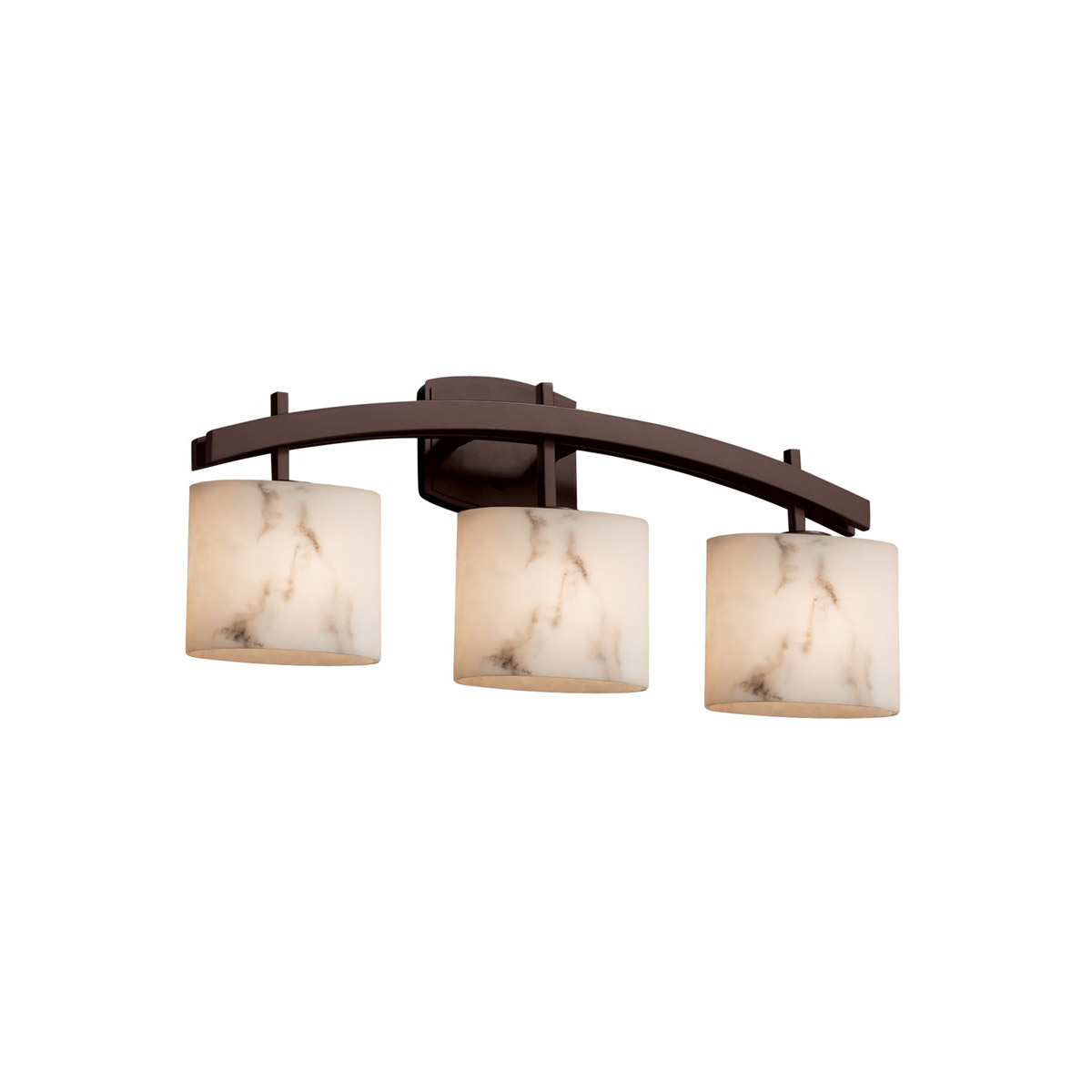 Lumenaria 3 Light 25.5 inch Polished Chrome Vanity Light Wall Light in Rectangle, Incandescent
