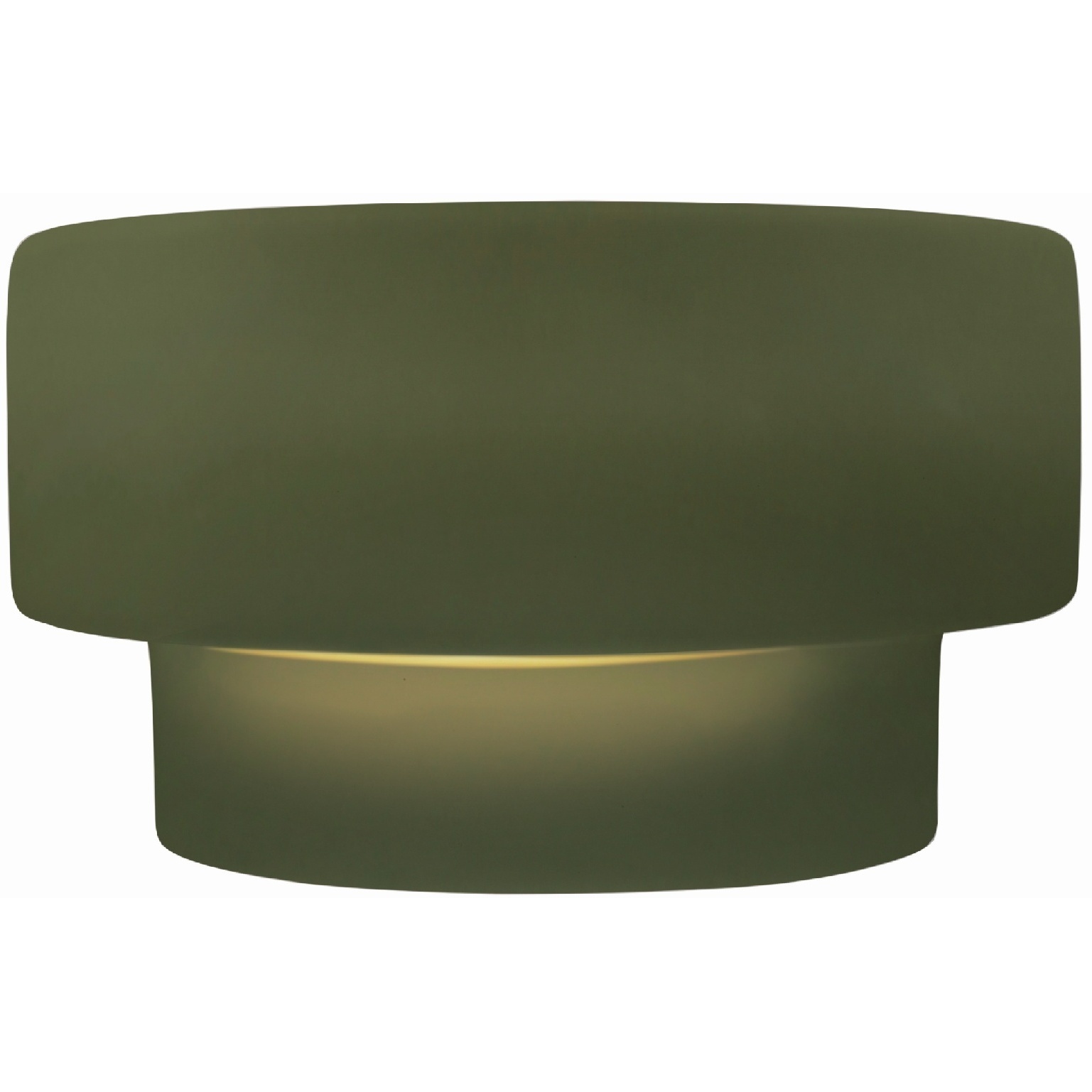 Ambiance 1 Light 10 inch Matte Green Wall Sconce Wall Light