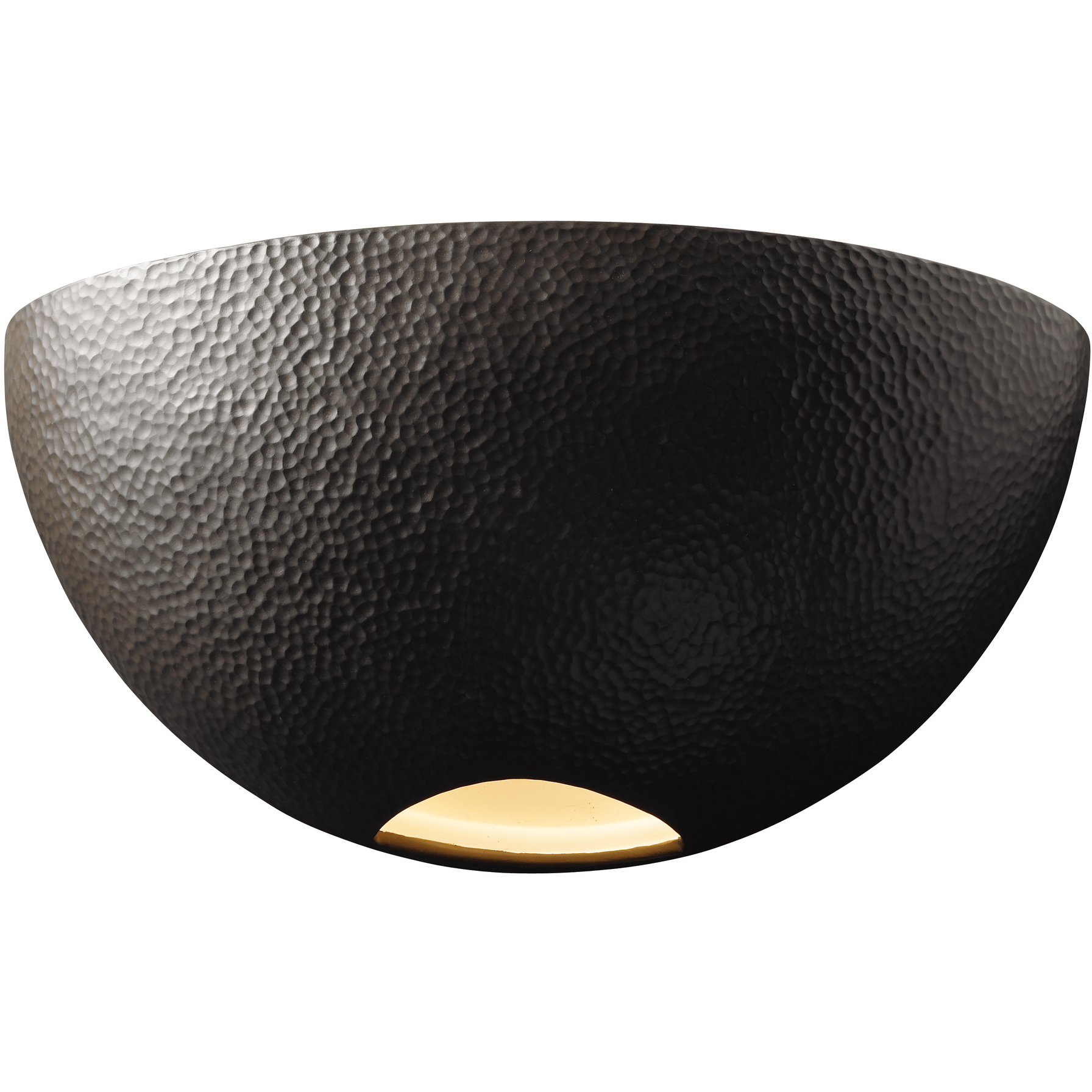 Ambiance Metro LED 20 inch Hammered Polished Brass Wall Sconce Wall Light, Really Big