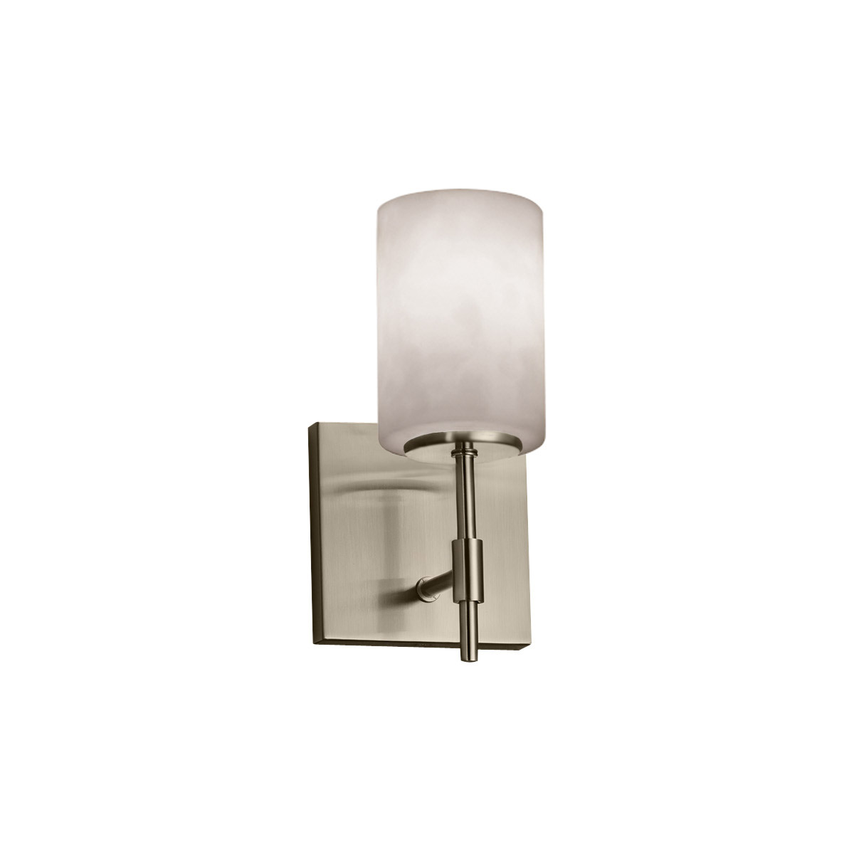 Clouds LED 6.5 inch Brushed Nickel Wall Sconce Wall Light in 700 Lm LED, Oval