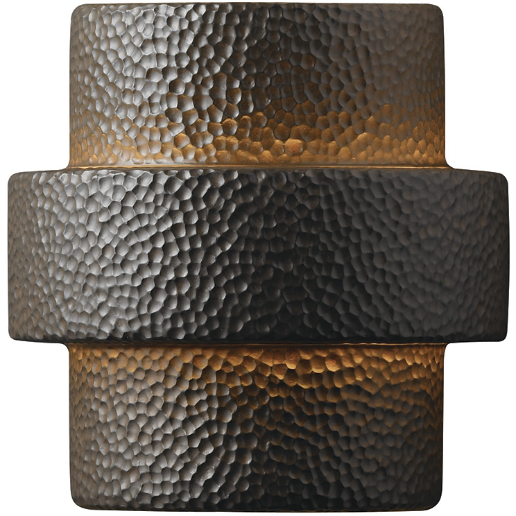 Ambiance Step LED 10.5 inch Terra Cotta Wall Sconce Wall Light, Large
