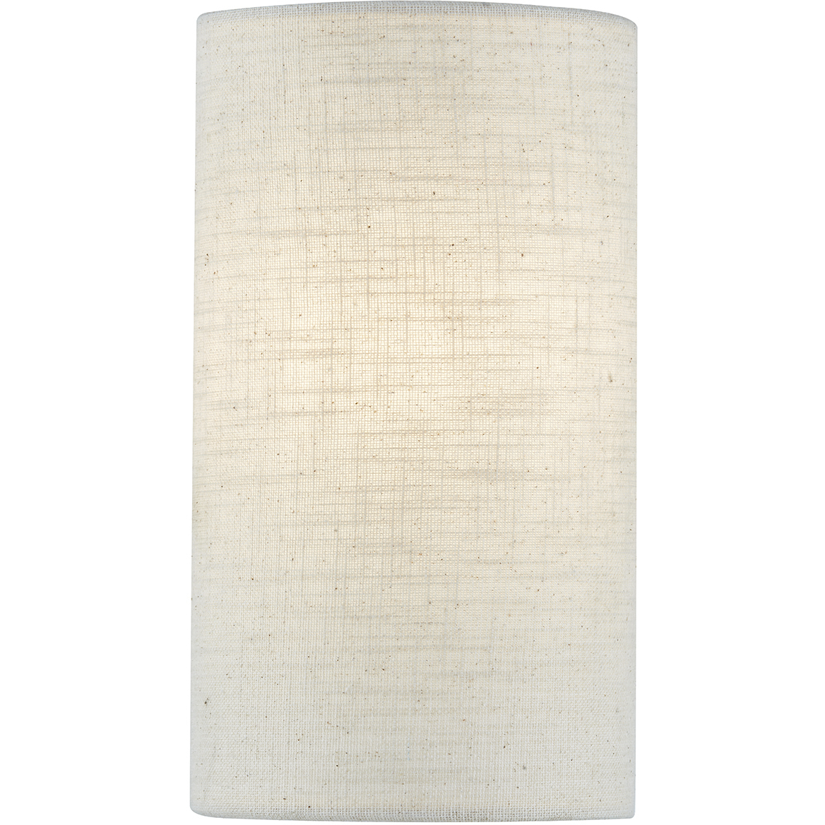 Textile Collection 1 Light 5.5 inch Cream and White ADA Wall Sconce Wall Light in 4" D x 5.5" W x 10" H, EVOLV