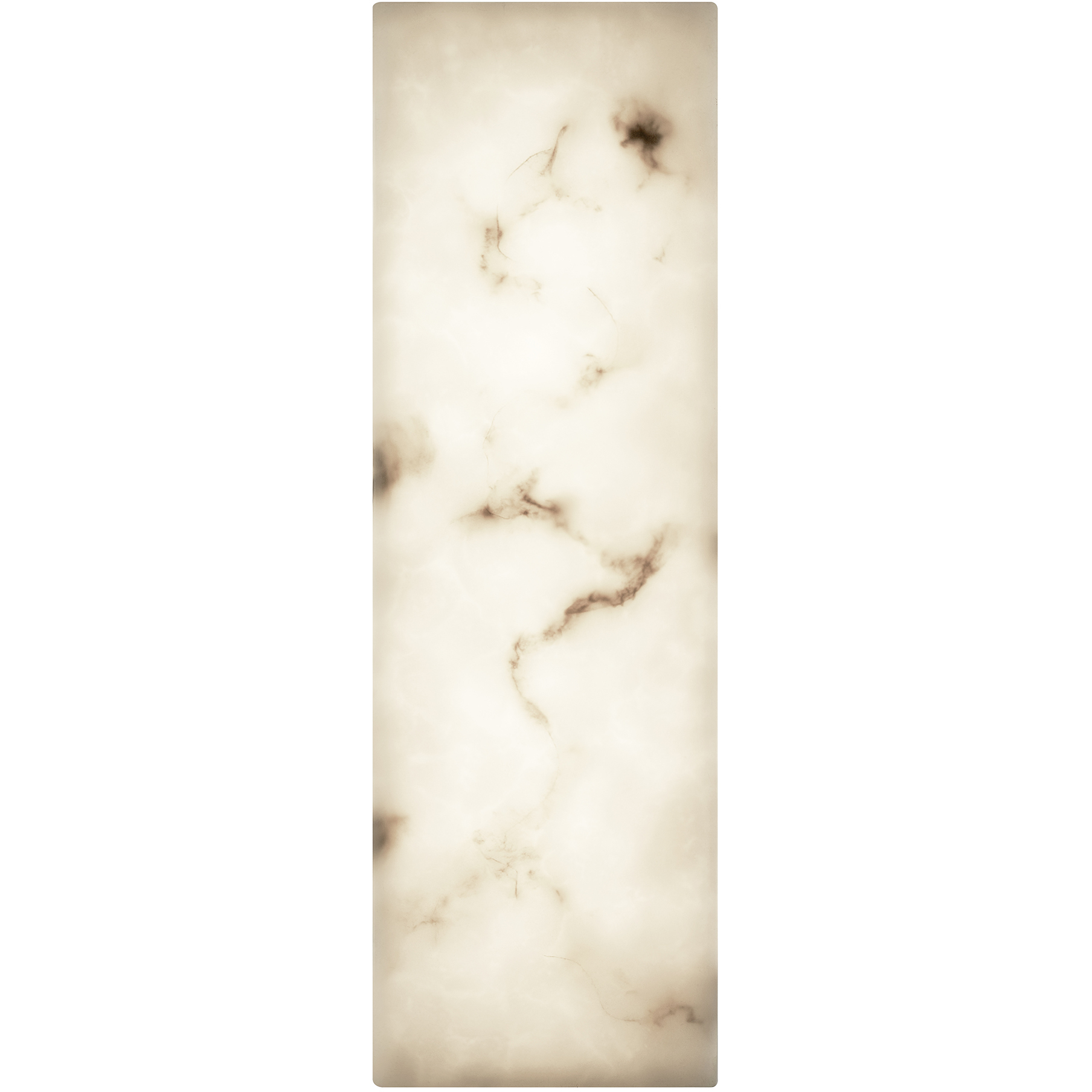 LumenAria - Medley Family LED 5.5 inch Faux Alabaster Resin ADA Wall Sconce Wall Light in 3.5" D x 5.5" W x 17" H, EVOLV
