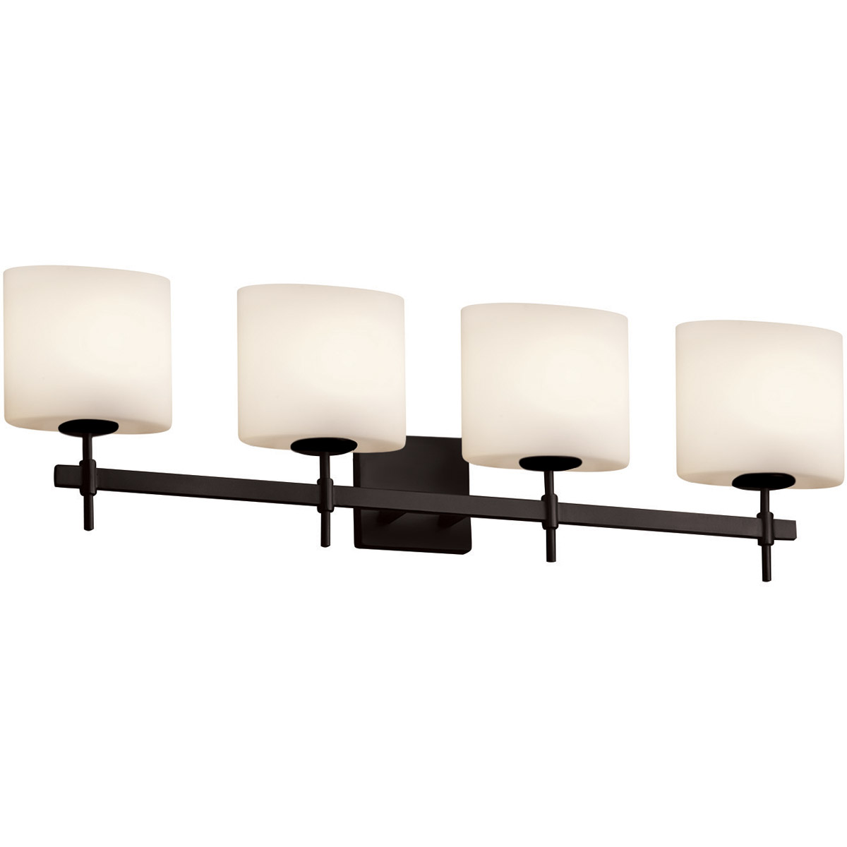 6 light oil rubbed outlet bronze vanity light